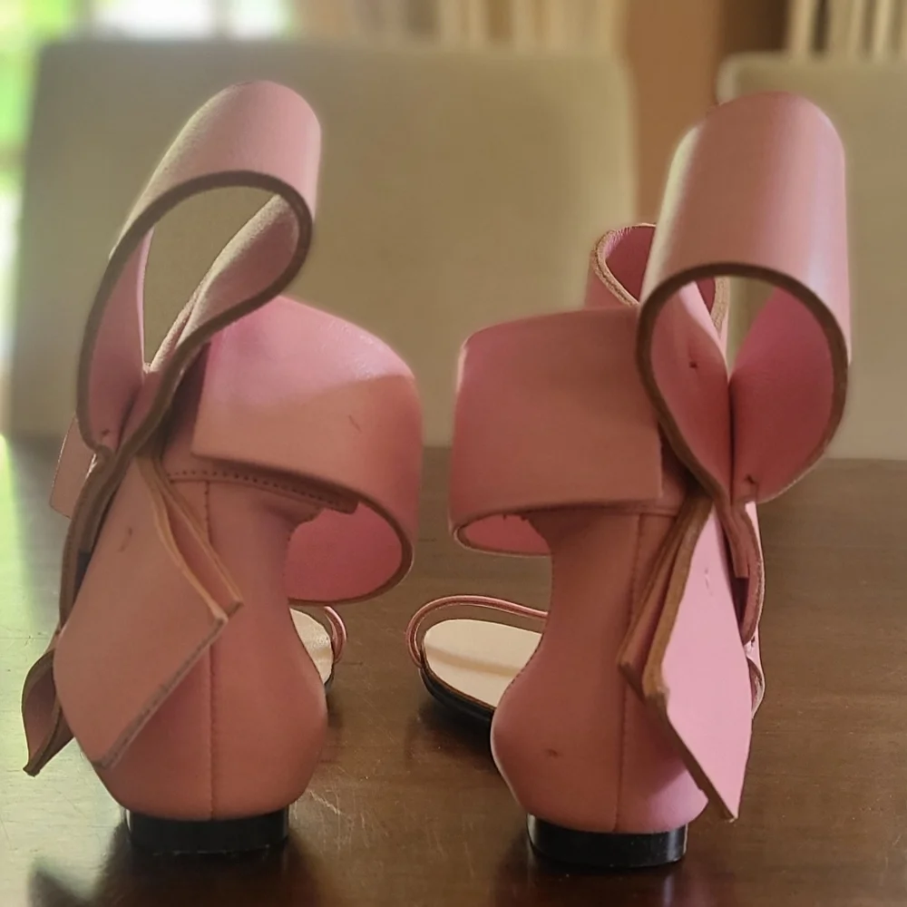 Aminah Kids Bow Sandal - Pink